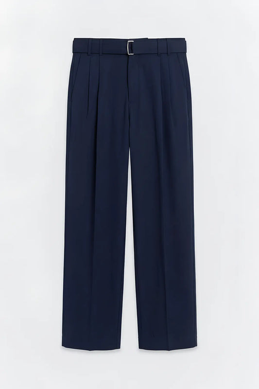Antioch Modal Kumaş Relax Fit Kemerli Erkek Pantolon - on gorunum