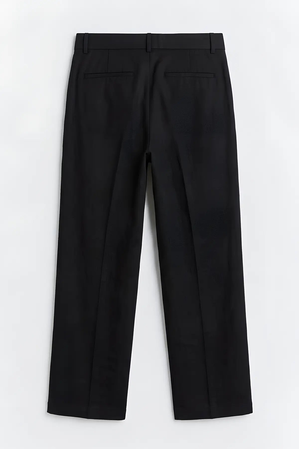 Antioch Keten Karışımlı Erkek Baggy Pantolon - arka gorunum