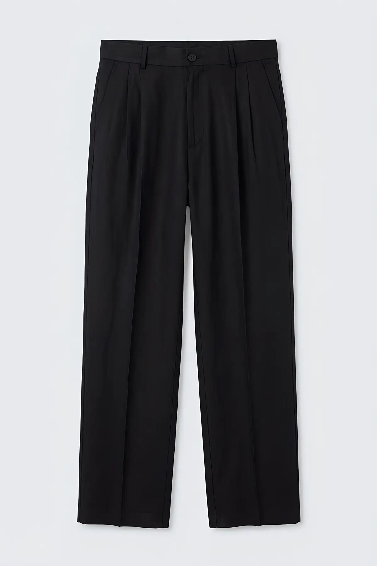 Antioch Keten Karışımlı Erkek Baggy Pantolon - on gorunum