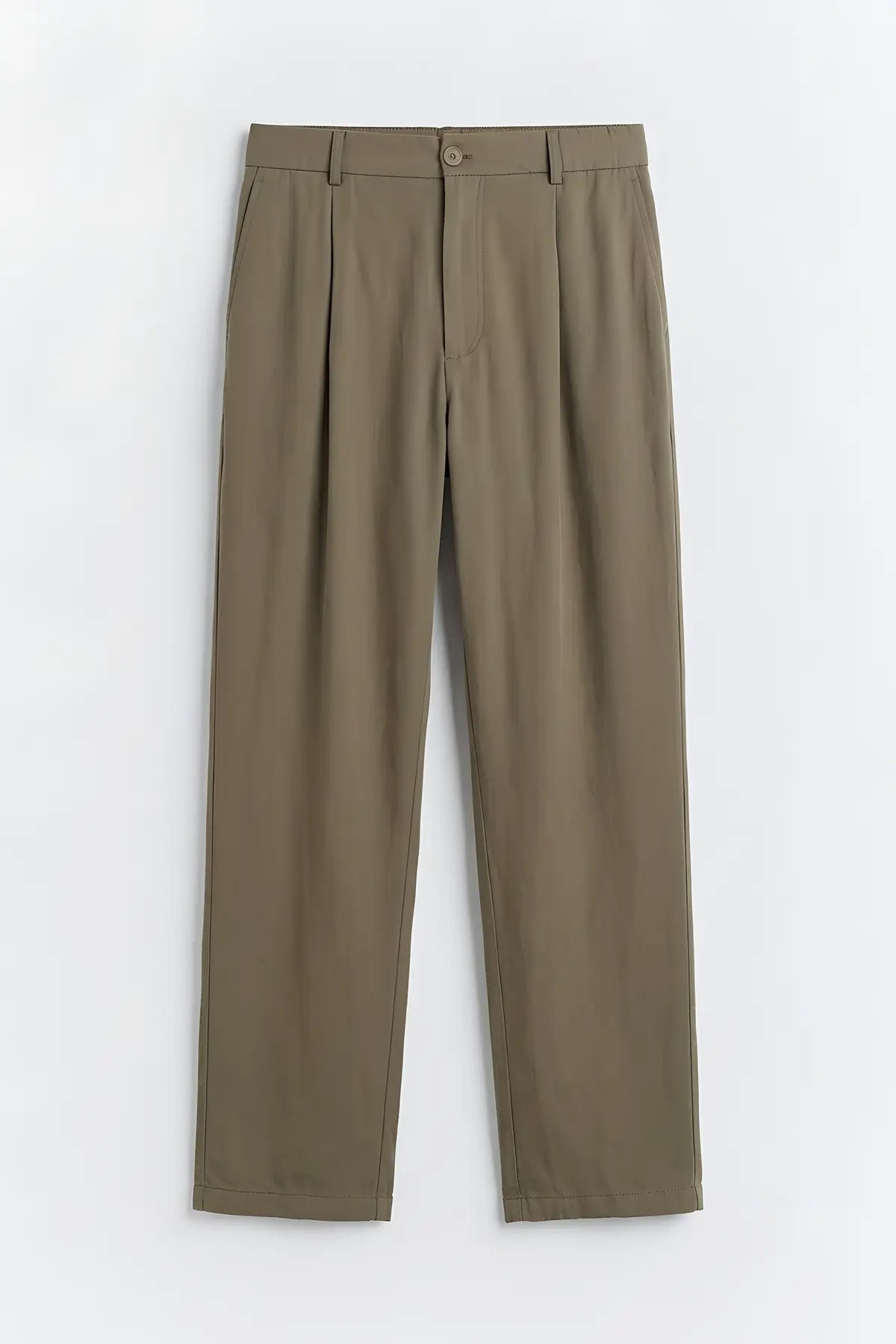 Antioch Relaxed Modal Kumaş Yüksek Bel Erkek Pantolon - on gorunum