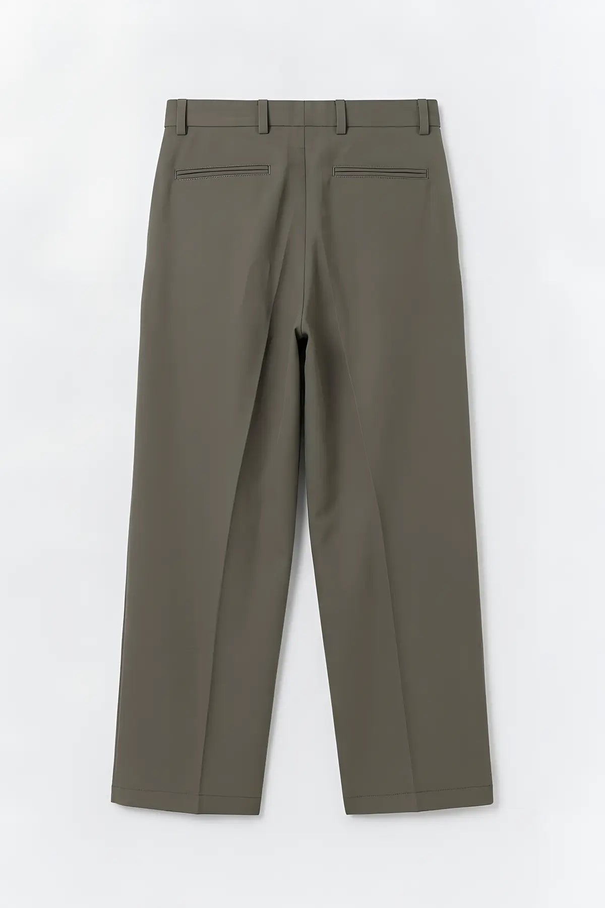 Antioch Relax Fit Baggy Pilili Erkek Pantolon - arka gorunum