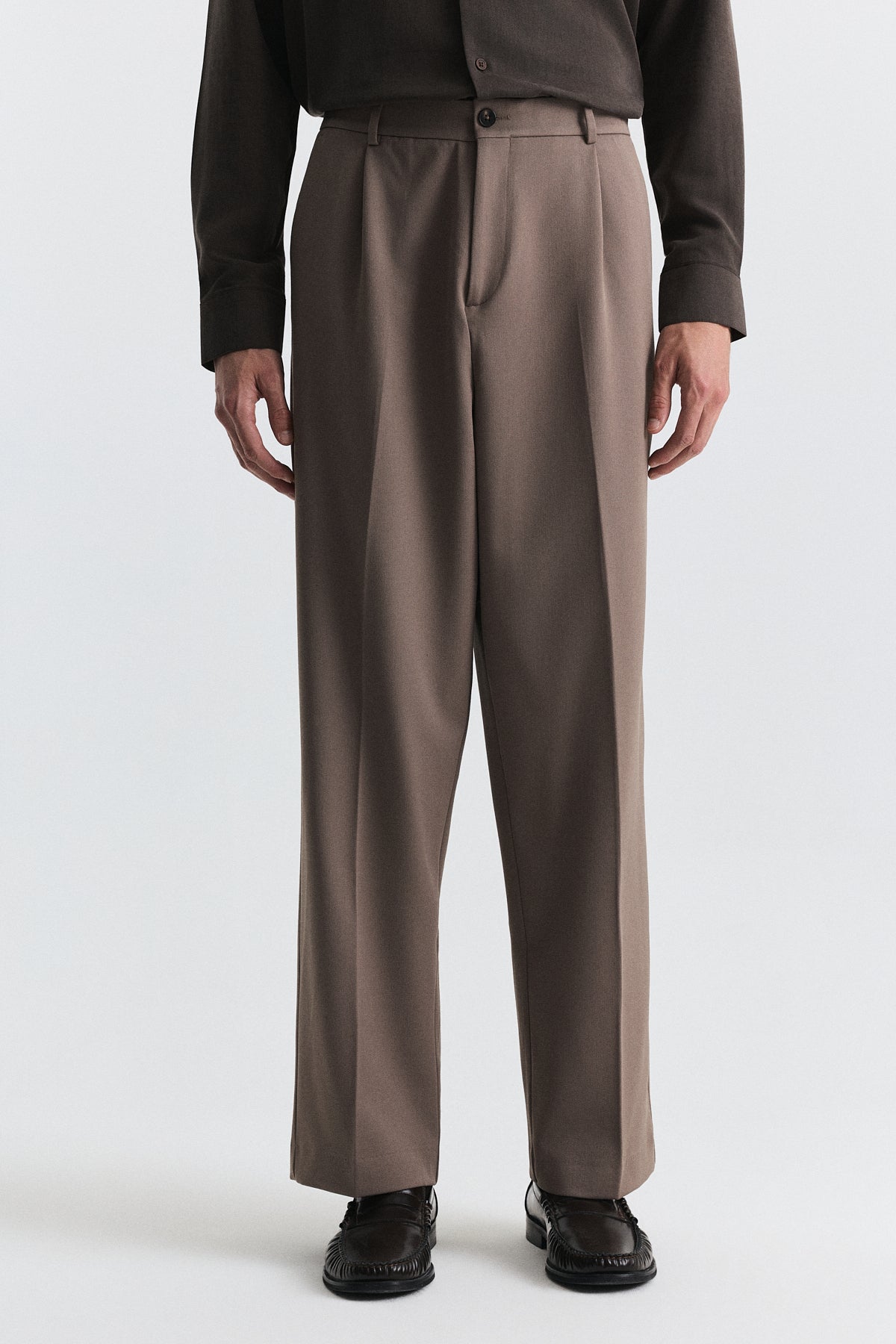Relax Fit Pilili Erkek Pantolon
