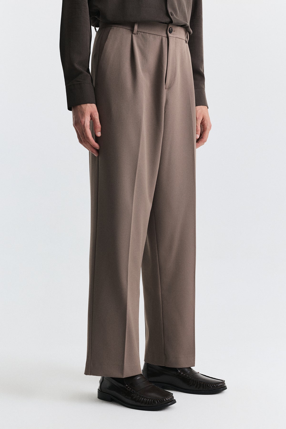 Relax Fit Pilili Erkek Pantolon
