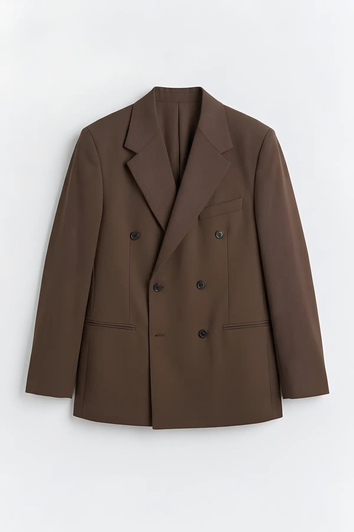 Antioch Relax Fit Kruvaze Erkek Blazer Ceket - on gorunum