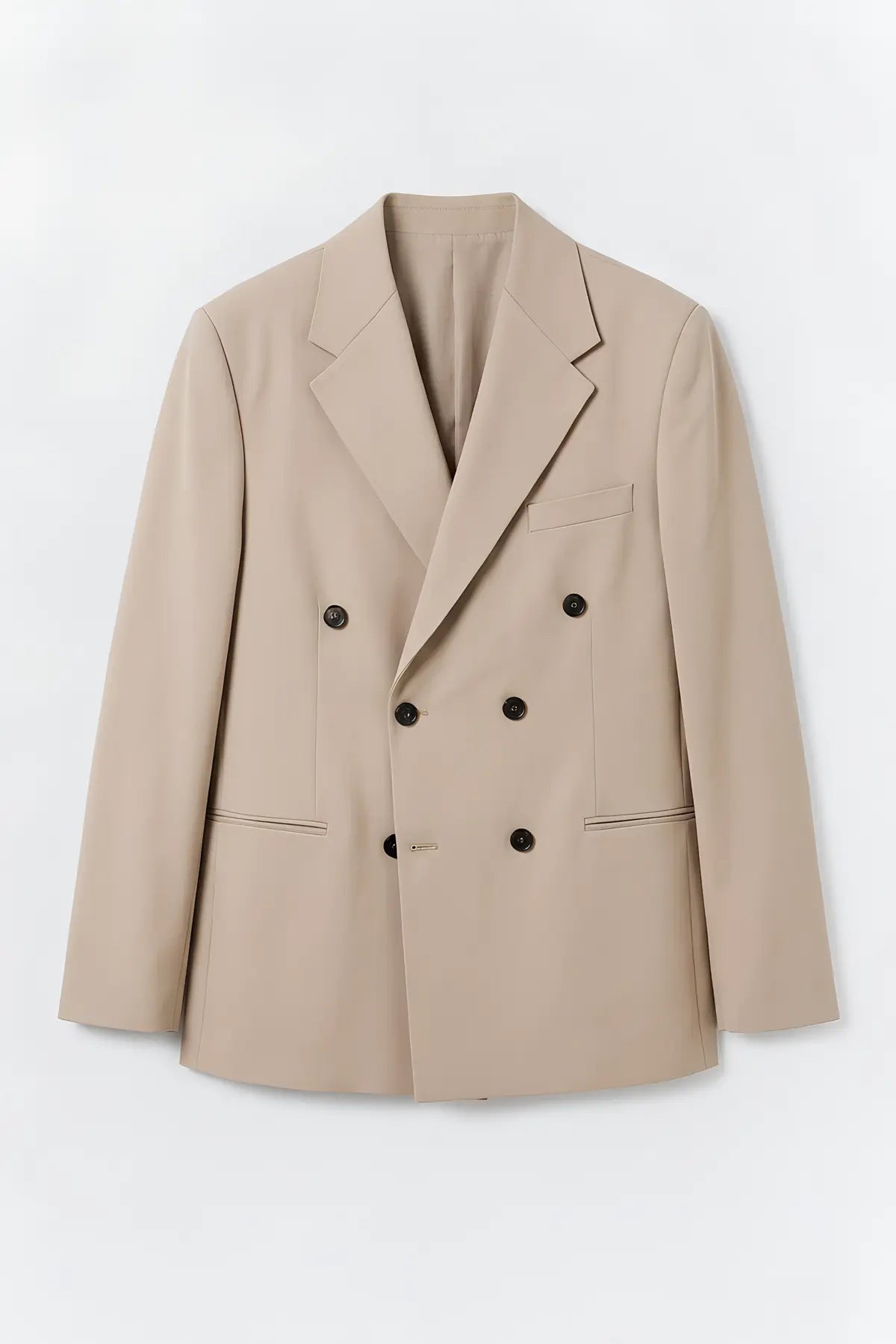 Antioch Relax Fit Kruvaze Erkek Blazer Ceket - on gorunum