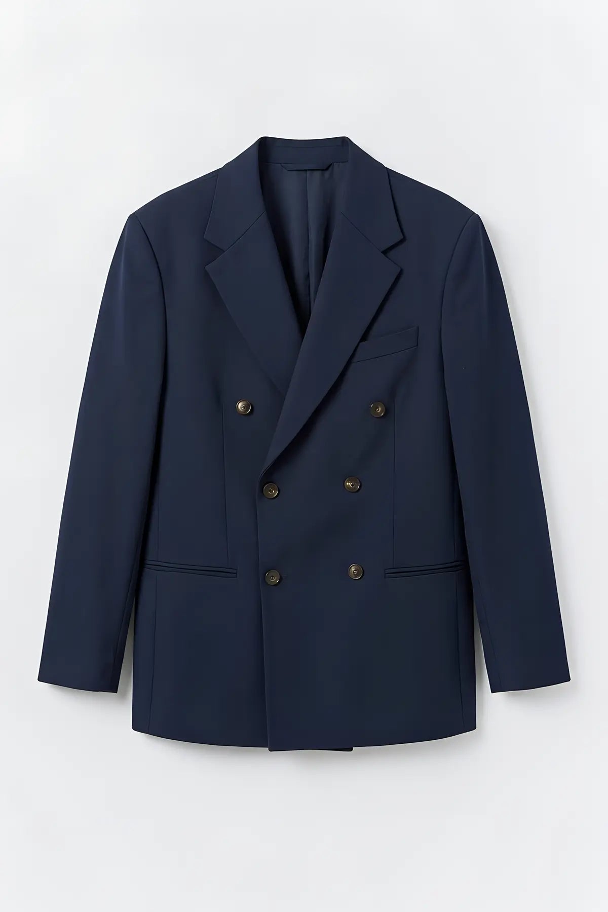 Antioch Relax Fit Kruvaze Erkek Blazer Ceket - on gorunum