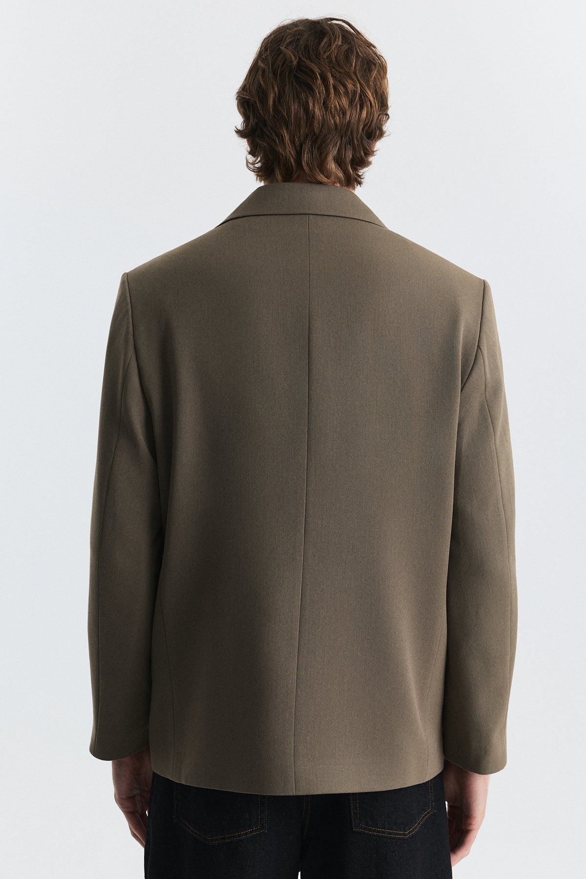 Antioch Relax Fit Kruvaze Erkek Blazer Ceket