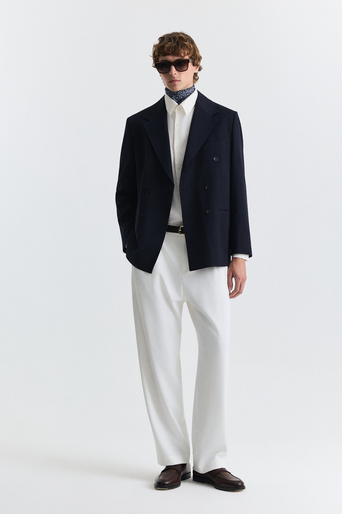 Antioch Relax Fit Kruvaze Erkek Blazer Ceket