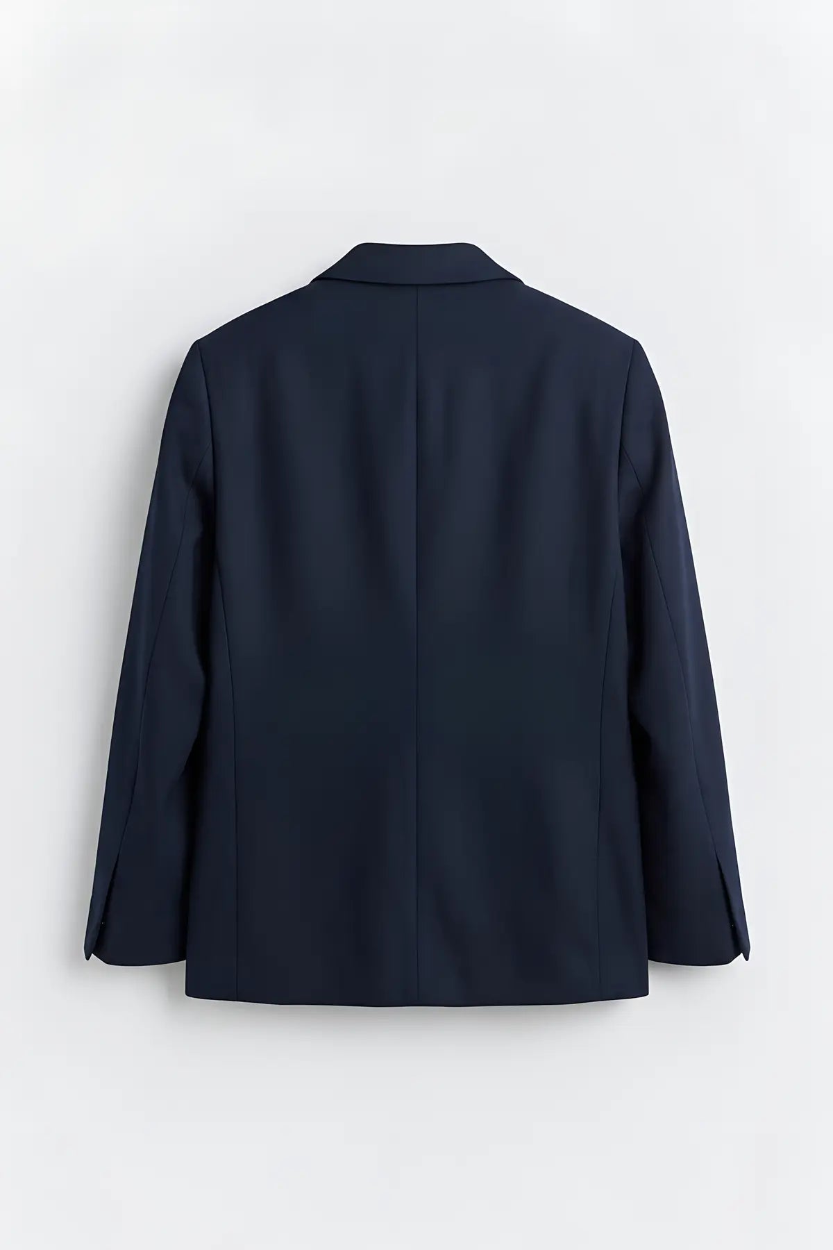 Relax Fit Kruvaze Erkek Blazer Ceket - arka gorunum
