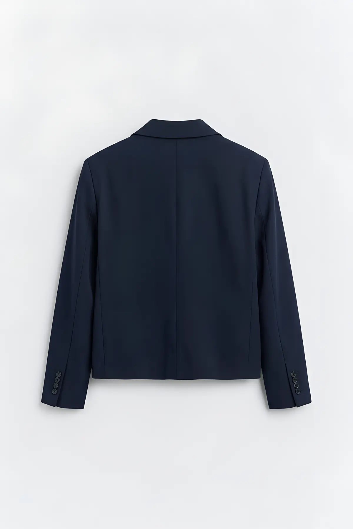 Antioch Kruvaze Relax Crop Fit Blazer Ceket - arka gorunum