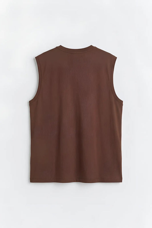 Antioch Relaxed Fit Erkek Kolsuz T-Shirt - arka gorunum