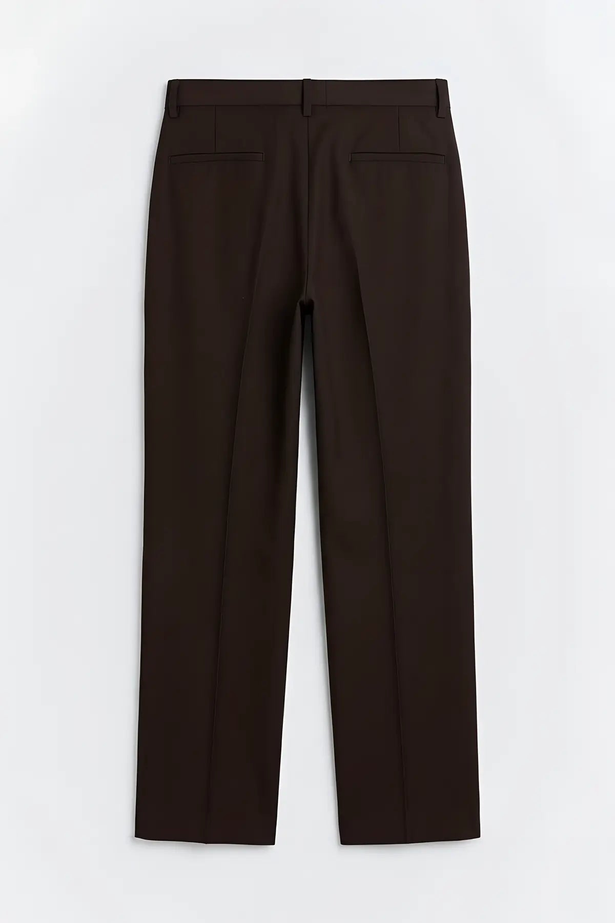 Relaxed Fit Pileli Erkek Pantolon - arka gorunum