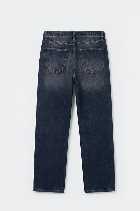 Baggy Fit Erkek Jean - arka gorunum