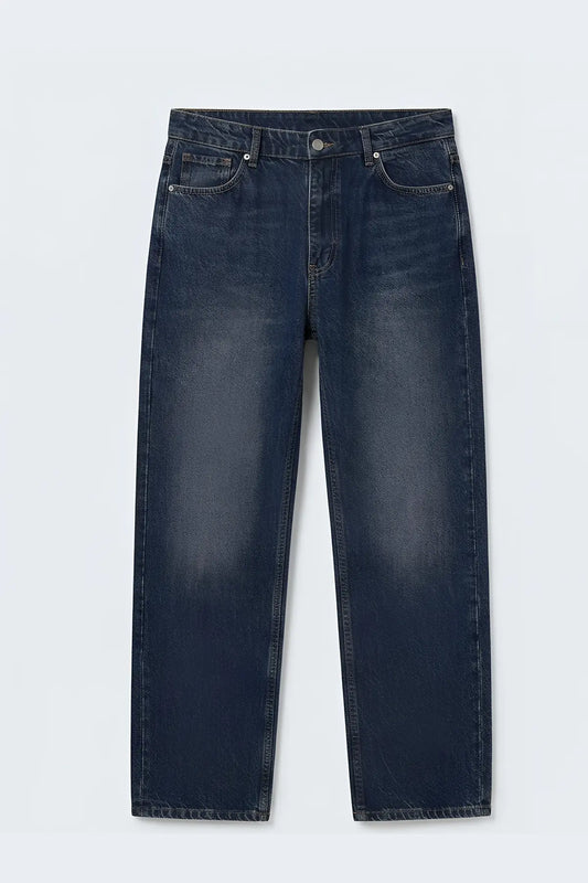 Baggy Fit Erkek Jean - on gorunum