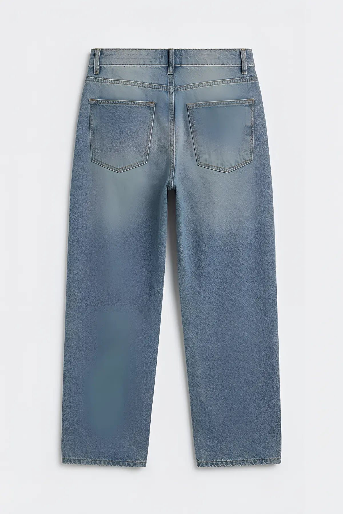 Baggy Fit Erkek Jean - arka gorunum