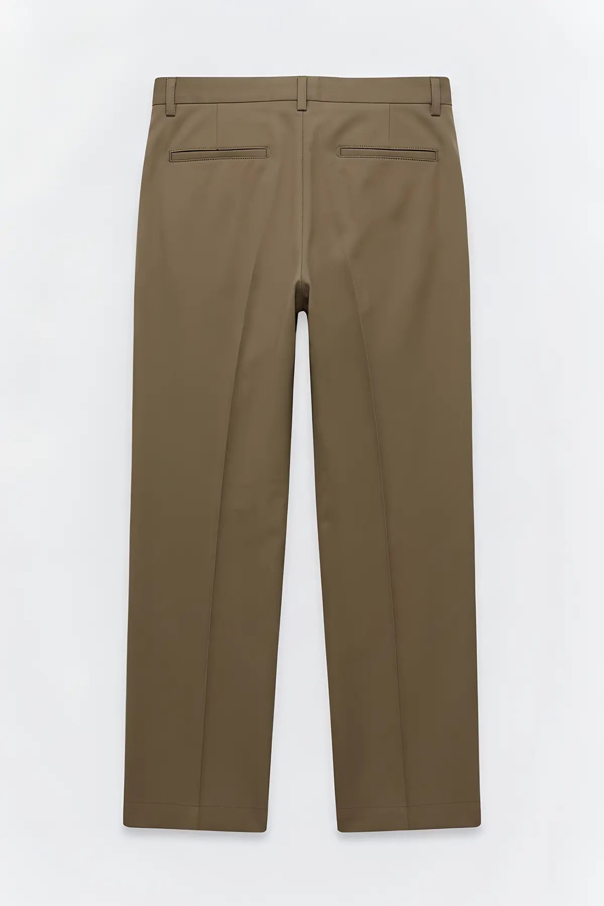 Straight Fit Erkek Pantolon - arka gorunum