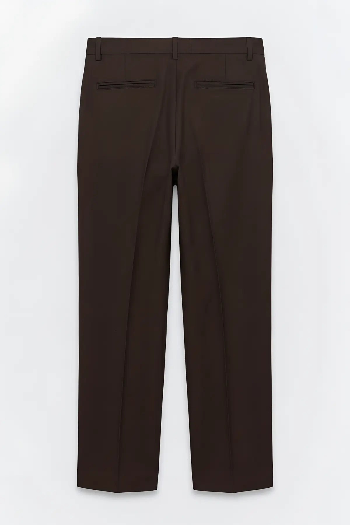 Straight Fit Erkek Pantolon - arka gorunum