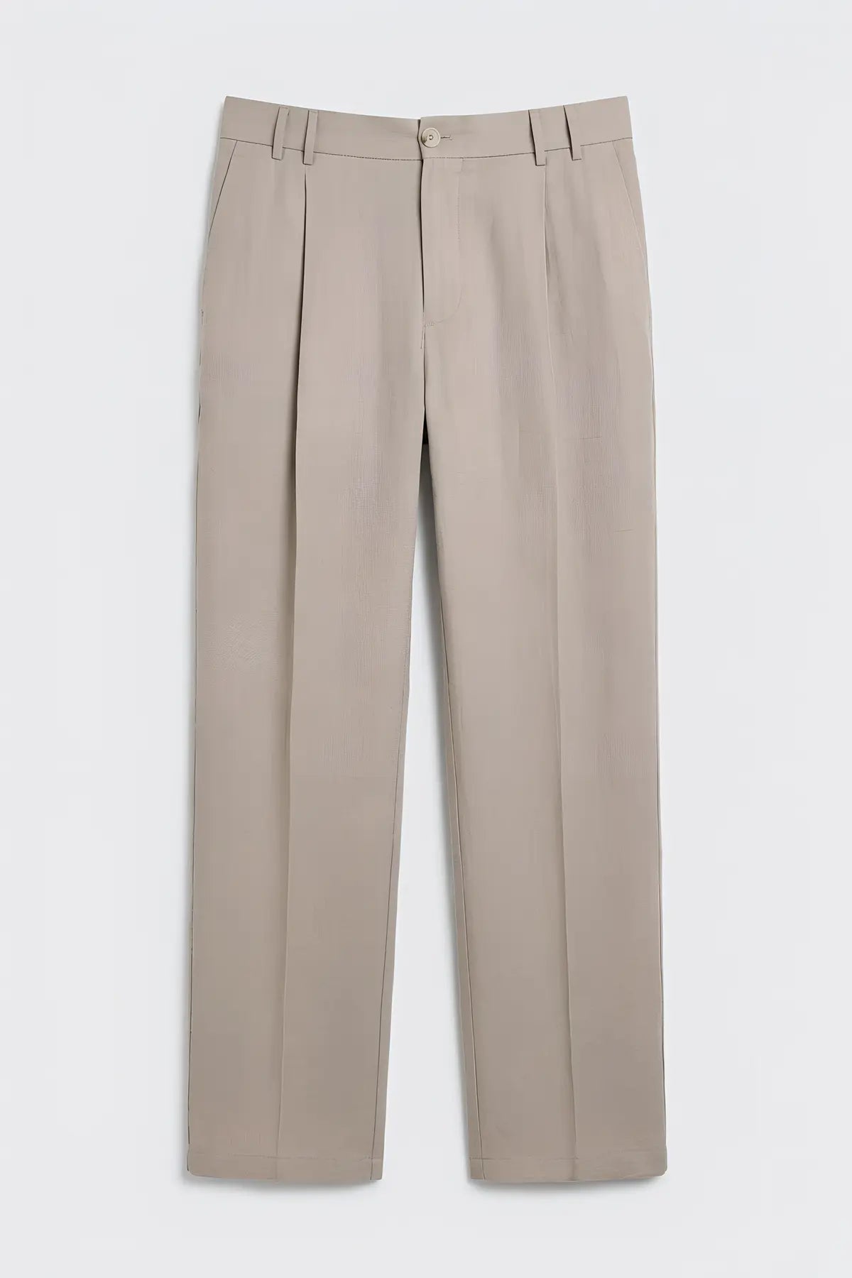 Antioch Lyocell Relaxed Fit Pileli Erkek Pantolon - on gorunum
