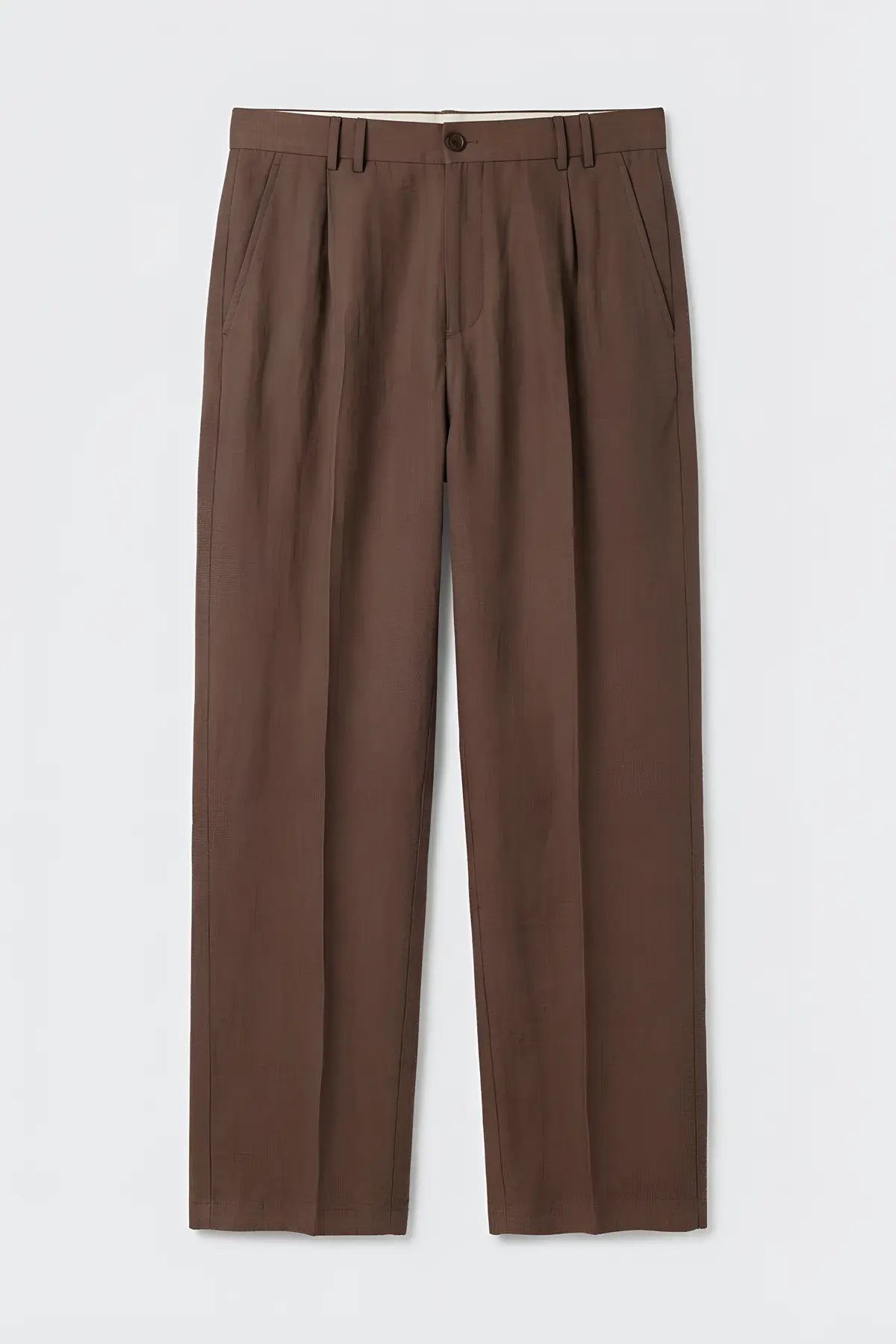 Antioch Lyocell Relaxed Fit Pileli Erkek Pantolon - on gorunum