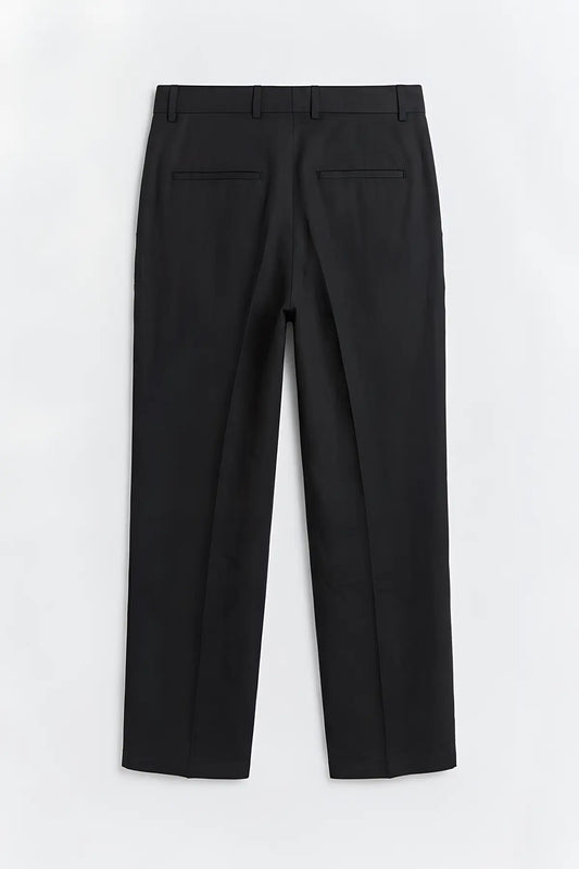 Antioch Lyocell Relaxed Fit Pileli Erkek Pantolon - arka gorunum