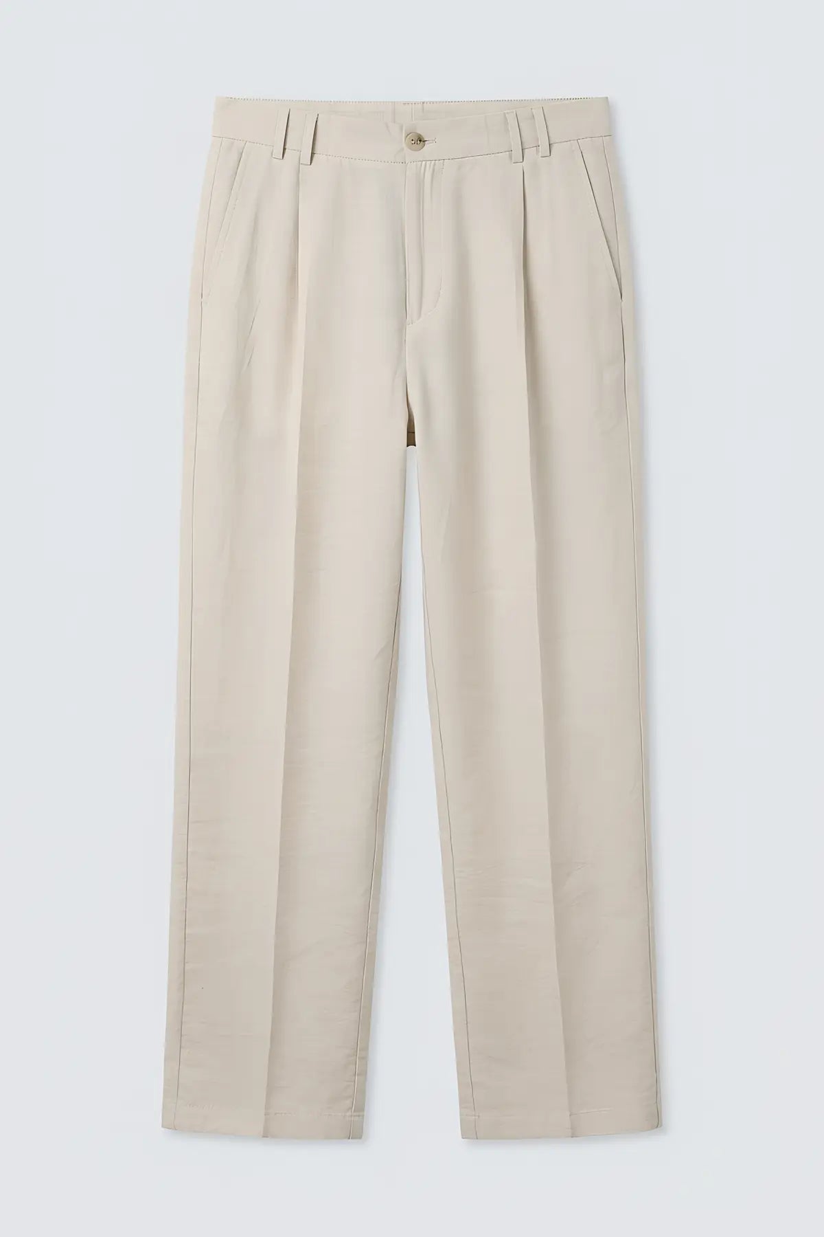 Antioch Lyocell Relaxed Fit Pileli Erkek Pantolon - on gorunum
