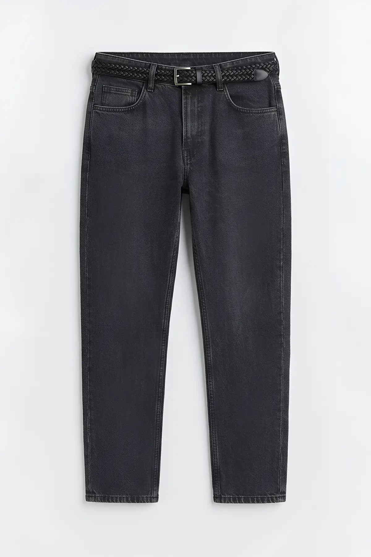 Tapered Fit Erkek Jean - on gorunum