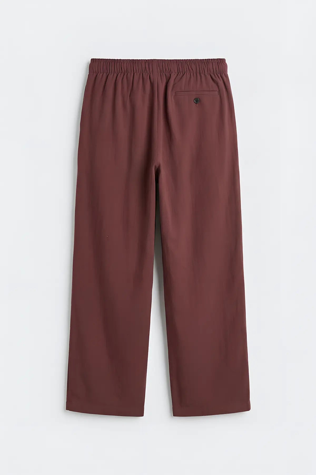 Modal Karışımlı Relaxed Erkek Pantolon - arka gorunum
