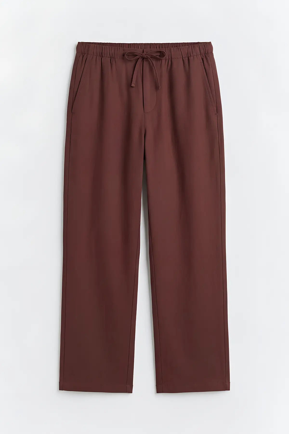 Modal Karışımlı Relaxed Erkek Pantolon - on gorunum