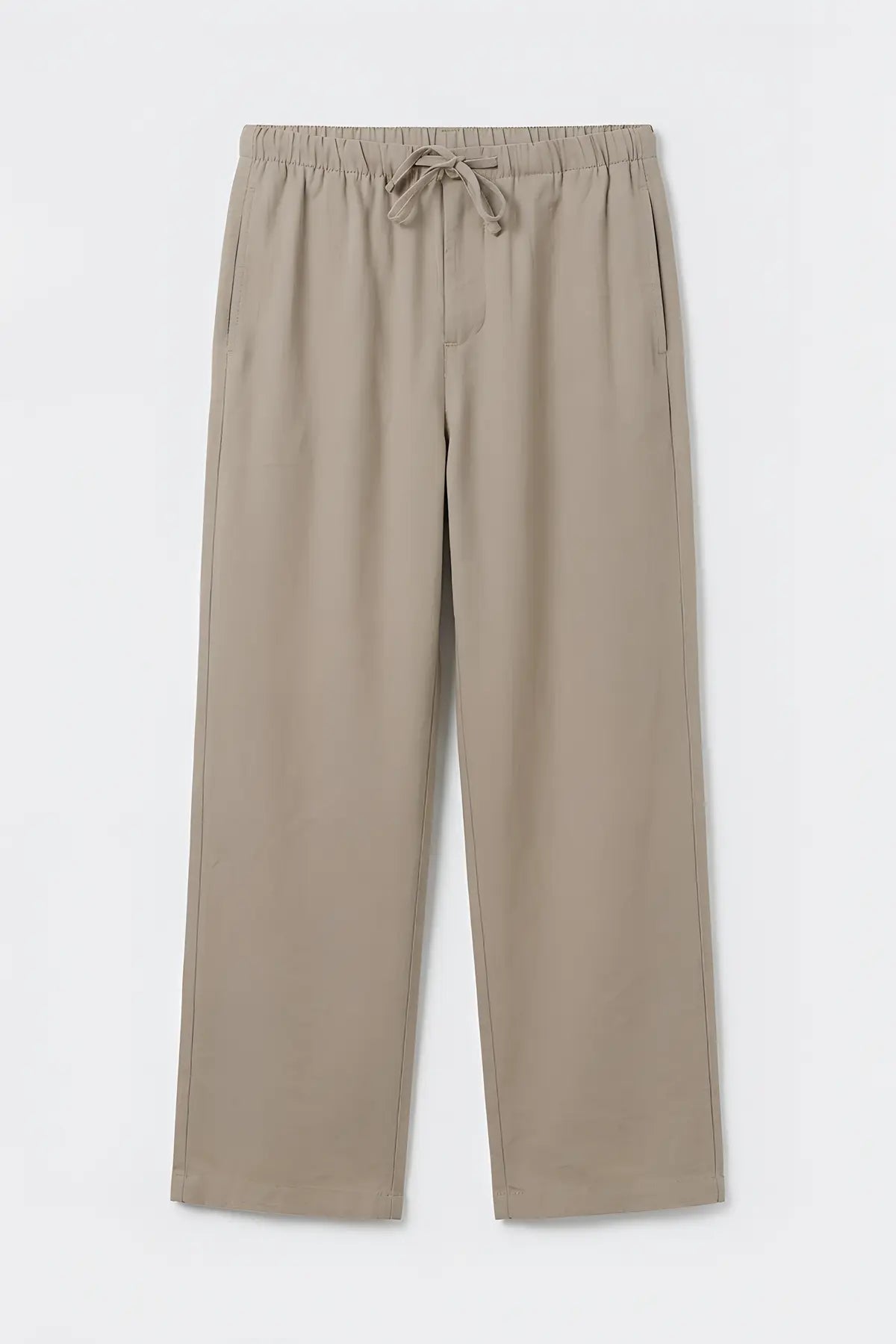 Modal Karışımlı Relaxed Erkek Pantolon - on gorunum