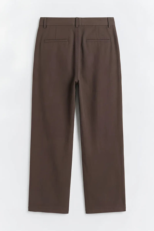 Modal Karışımlı Relaxed Pantolon - arka gorunum