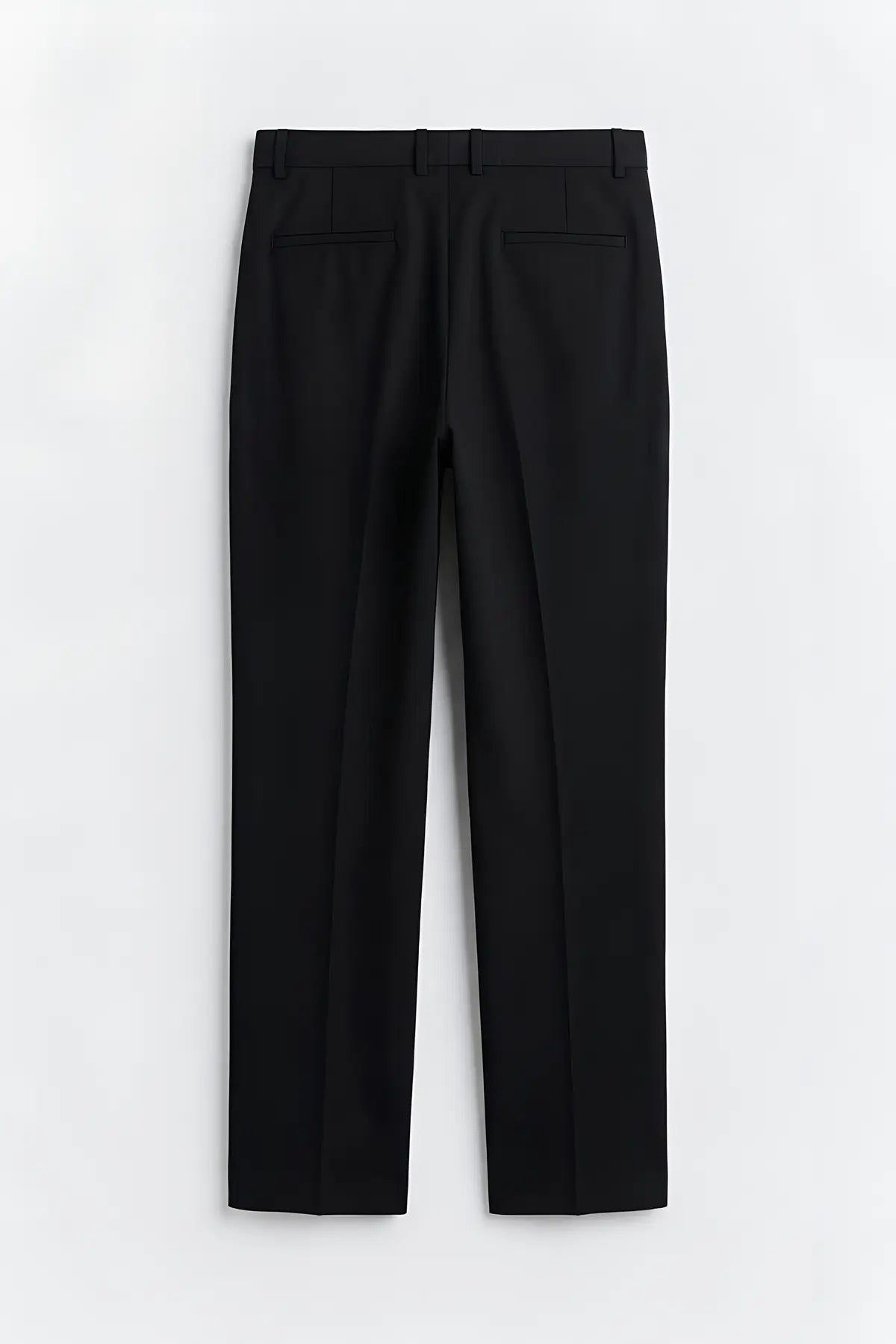 Pileli Relax Fit Erkek Erkek Pantolon - arka gorunum