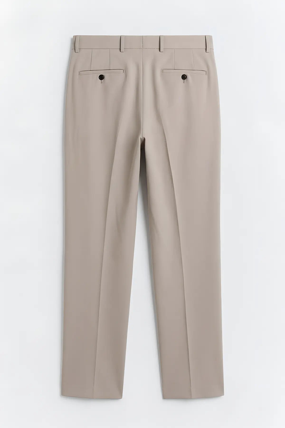 Regular Fit Pileli Pantolon - arka gorunum