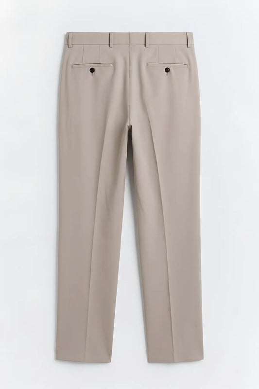 Regular Fit Pileli Pantolon - arka gorunum