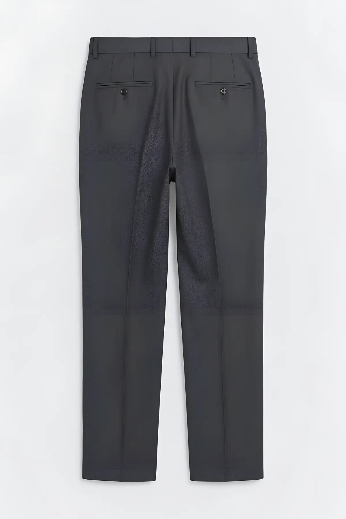Regular Fit Pileli Pantolon - arka gorunum