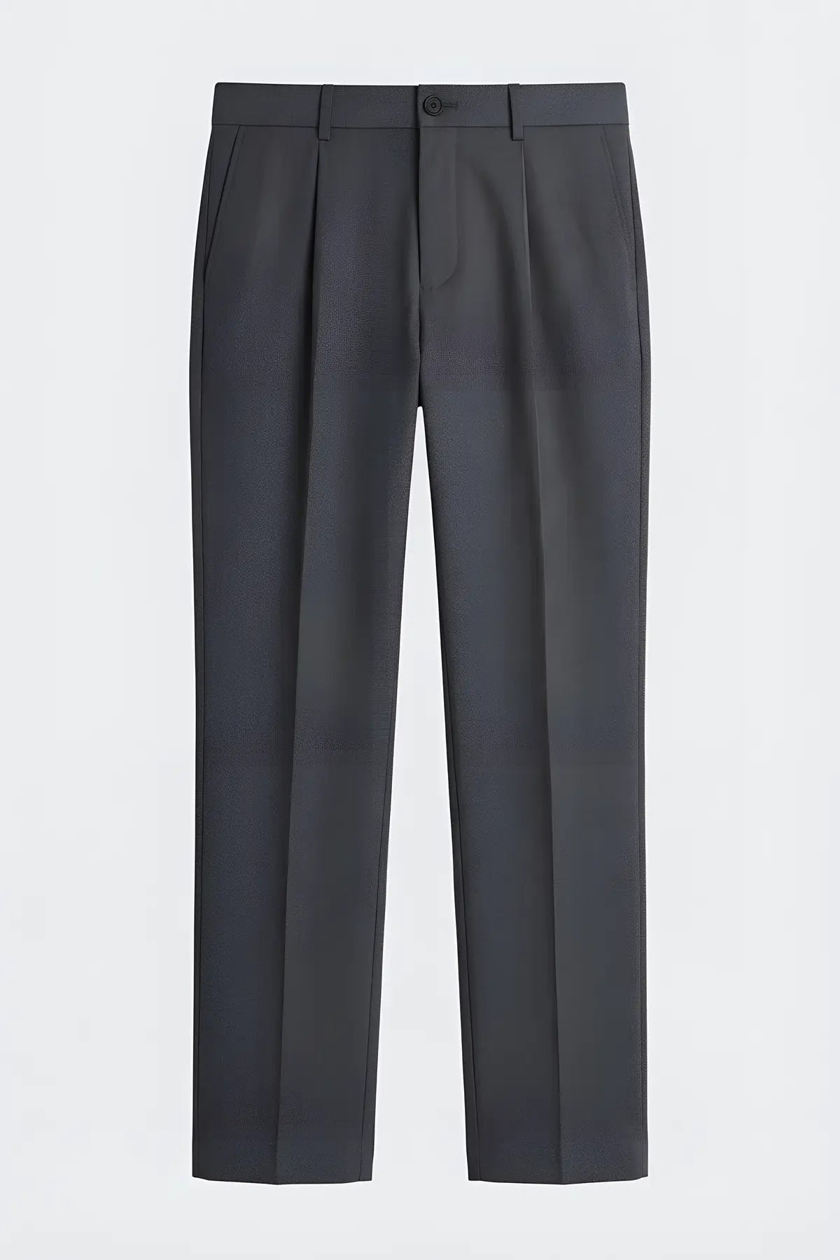 Regular Fit Pileli Pantolon - on gorunum