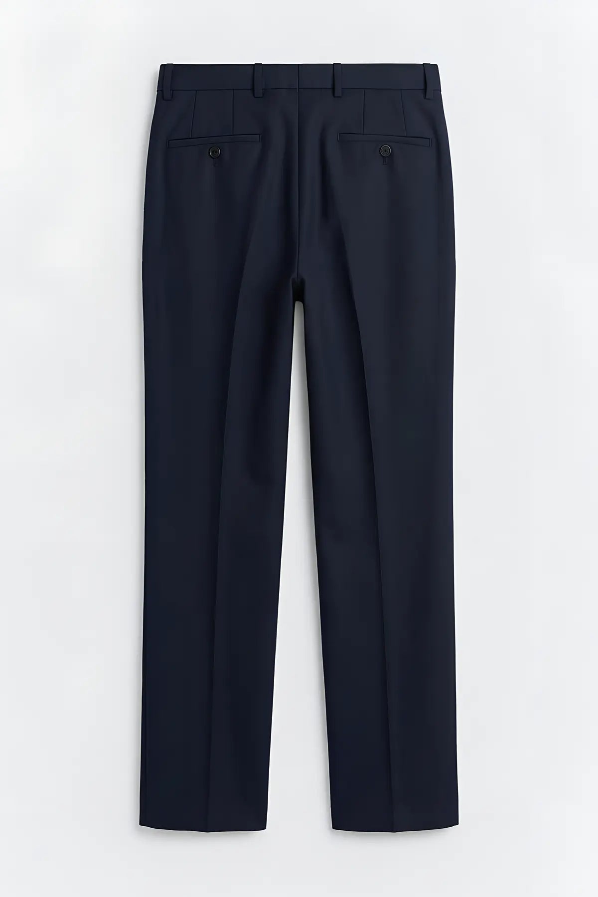 Regular Fit Pileli Pantolon - arka gorunum