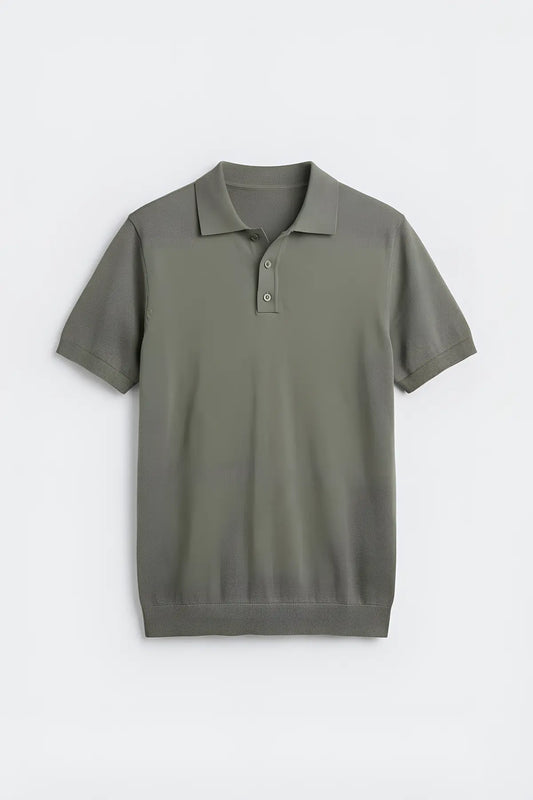 Antioch Comfort Slim Polo Yaka Erkek Triko T-Shirt - on gorunum