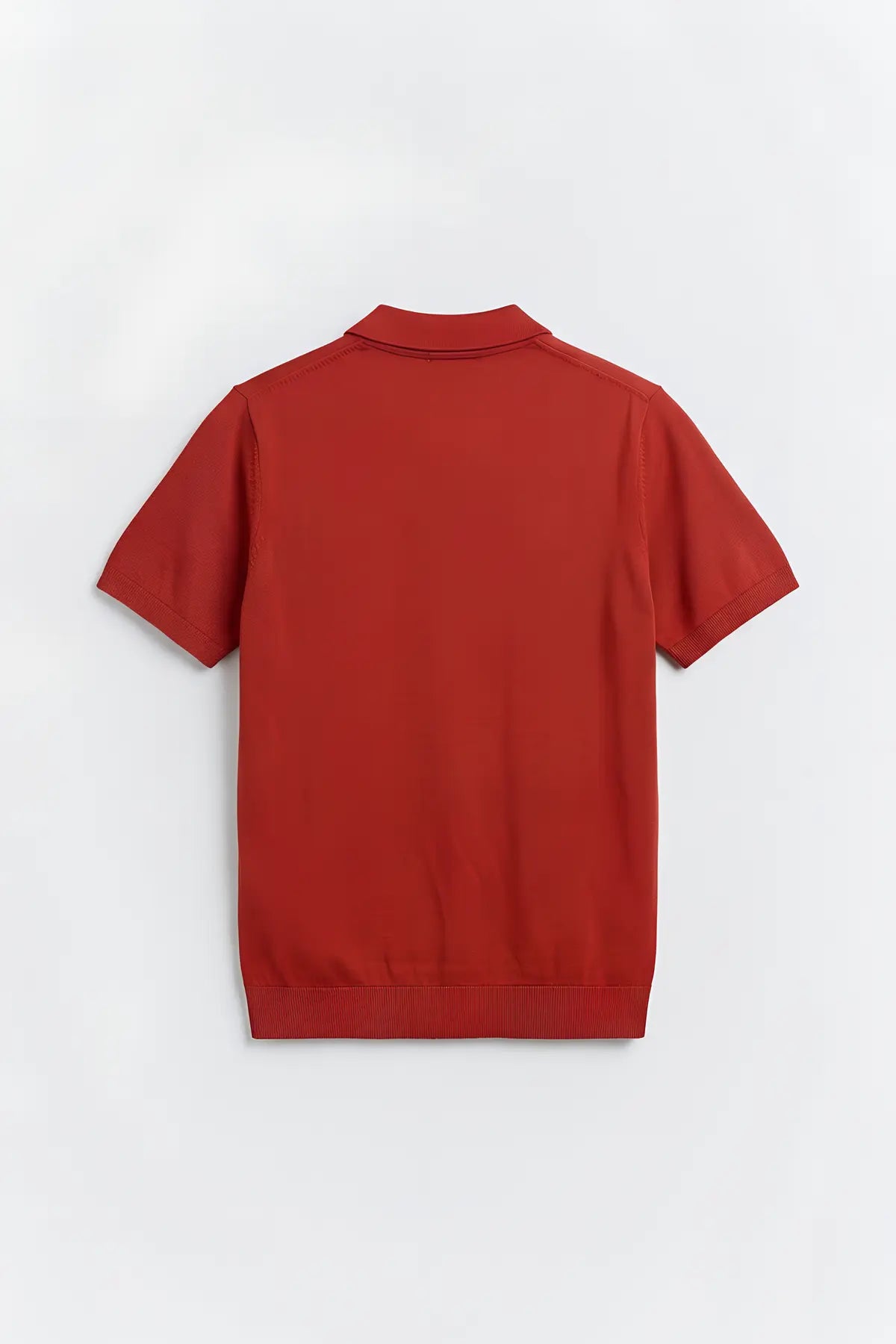 Antioch Comfort Slim Polo Yaka Erkek Triko T-Shirt - arka gorunum