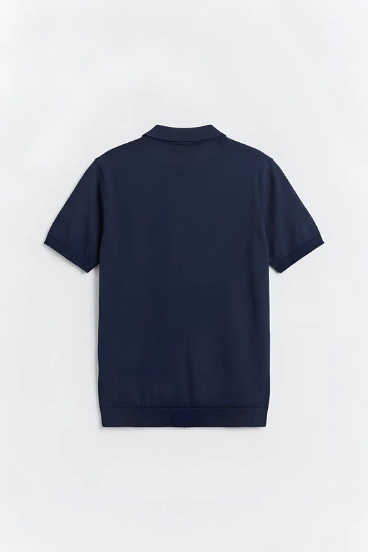 Antioch Comfort Slim Polo Yaka Erkek Triko T-Shirt - arka gorunum