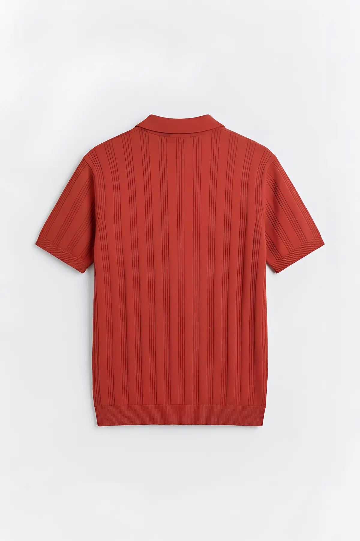 Antioch Dokulu Triko Erkek Polo T-Shirt - arka gorunum
