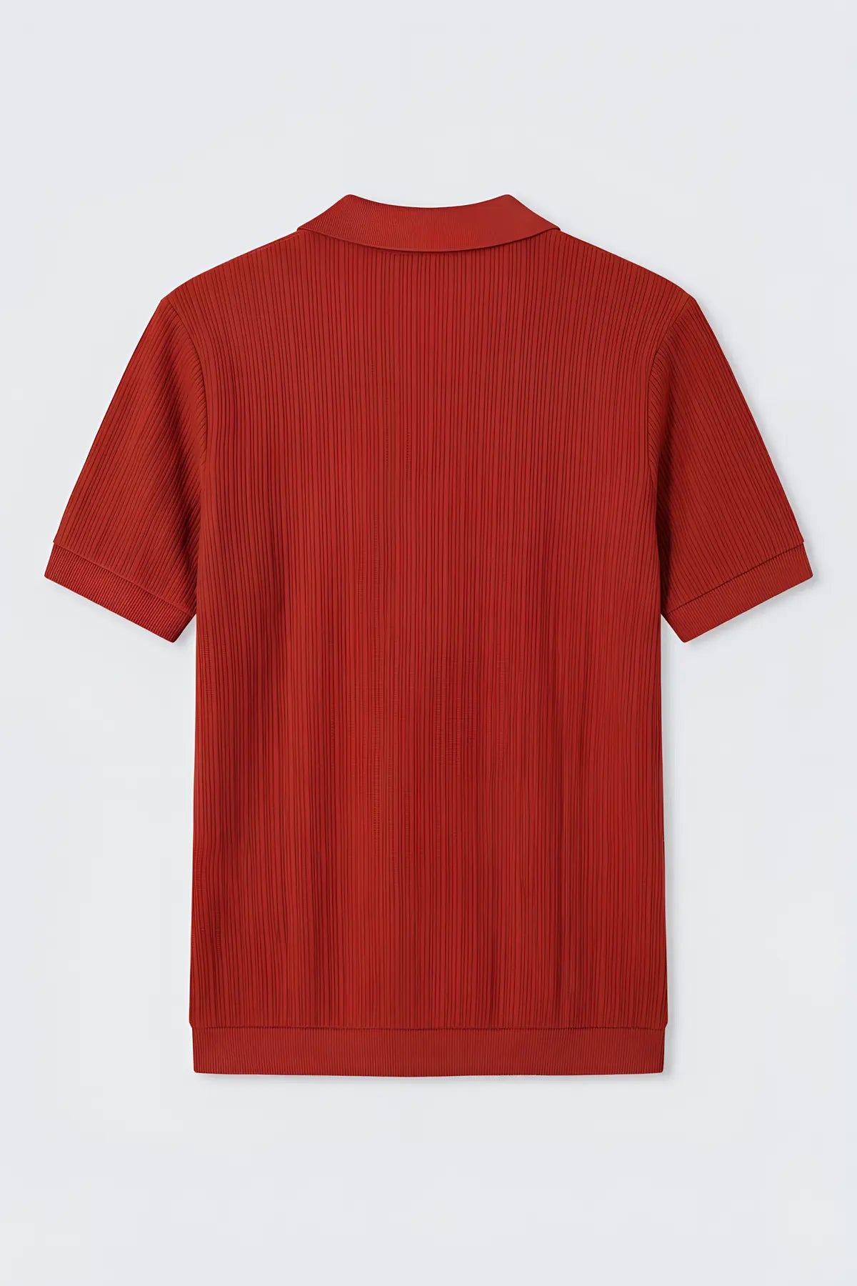 Antioch Premium Dokulu Erkek Triko T-Shirt - arka gorunum