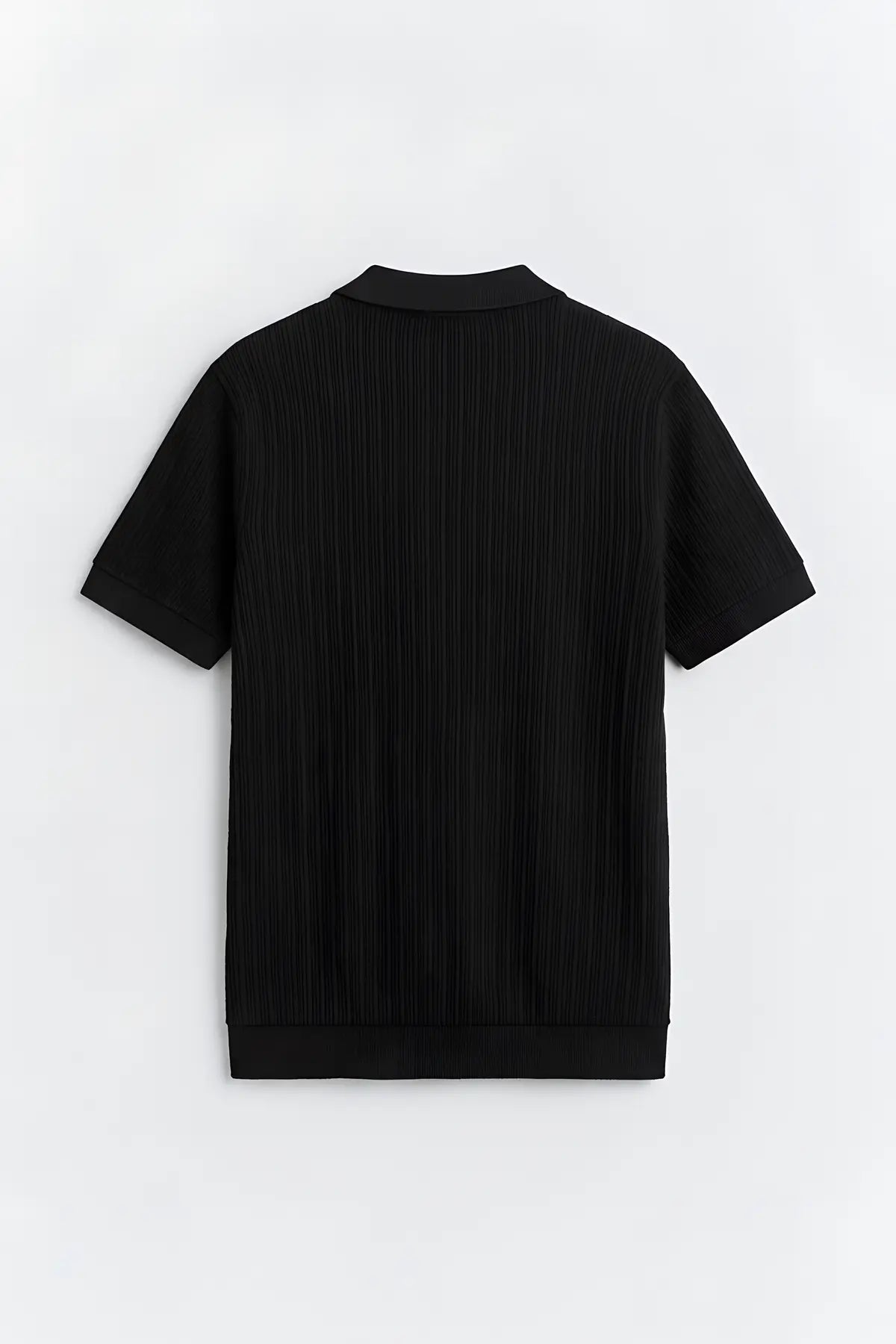 Antioch Premium Dokulu Erkek Triko T-Shirt - arka gorunum