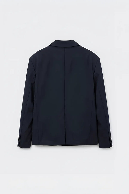 Relaxed Fit Erkek Blazer Ceket - arka gorunum