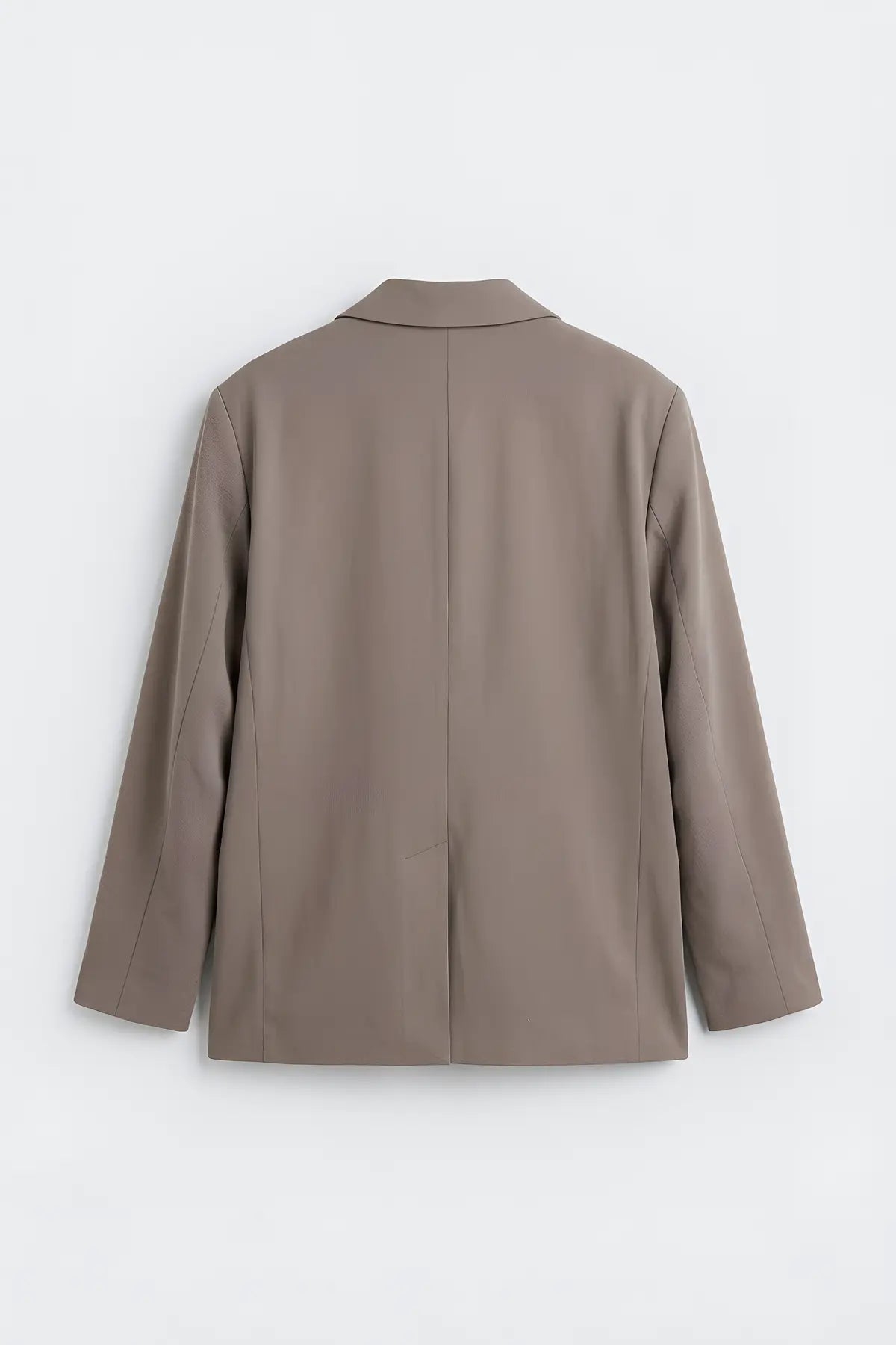 Modal Karışımlı Relaxed Fit Erkek Blazer Ceket - arka gorunum