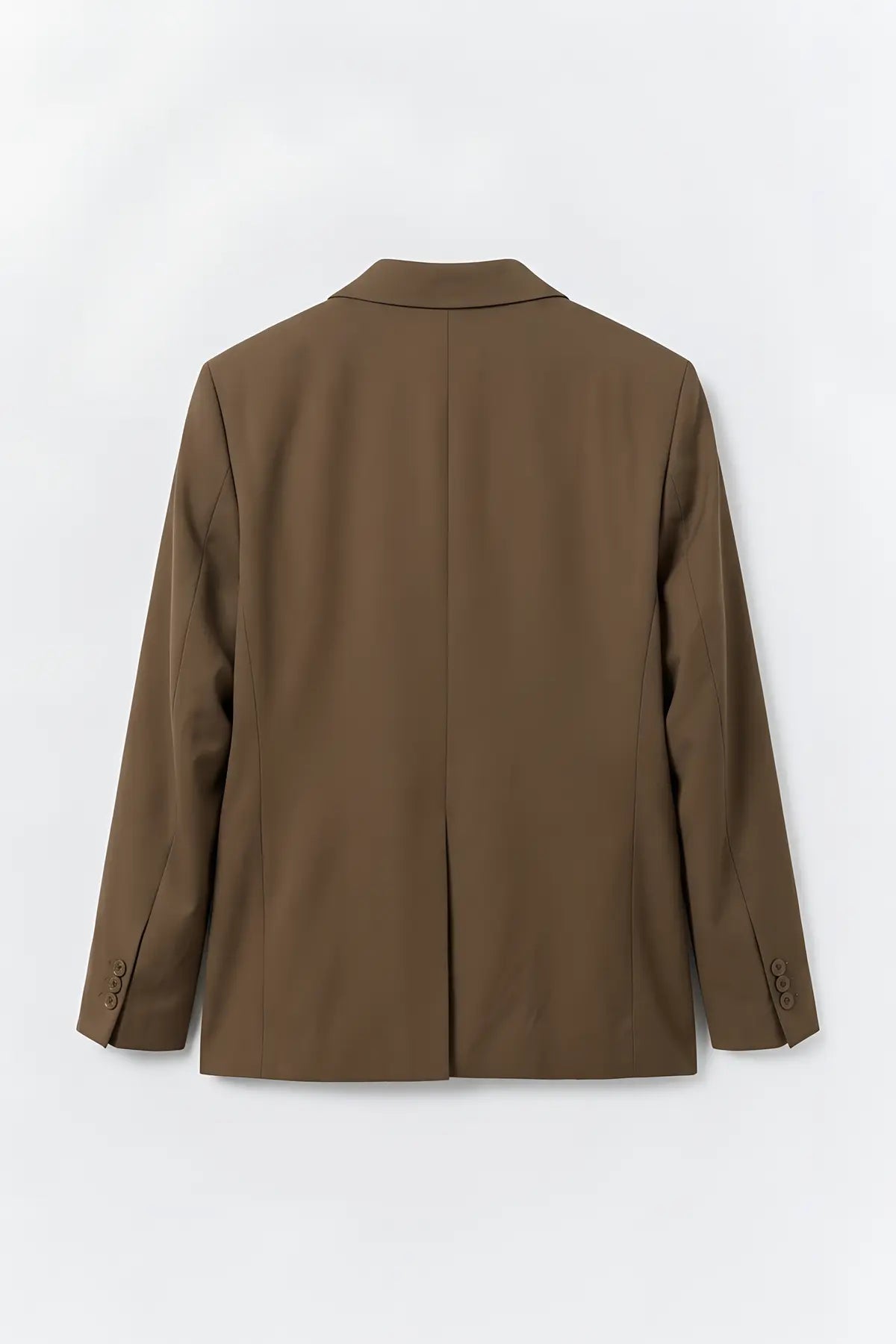 Kruvaze Relaxed Fit Erkek Blazer Ceket - arka gorunum