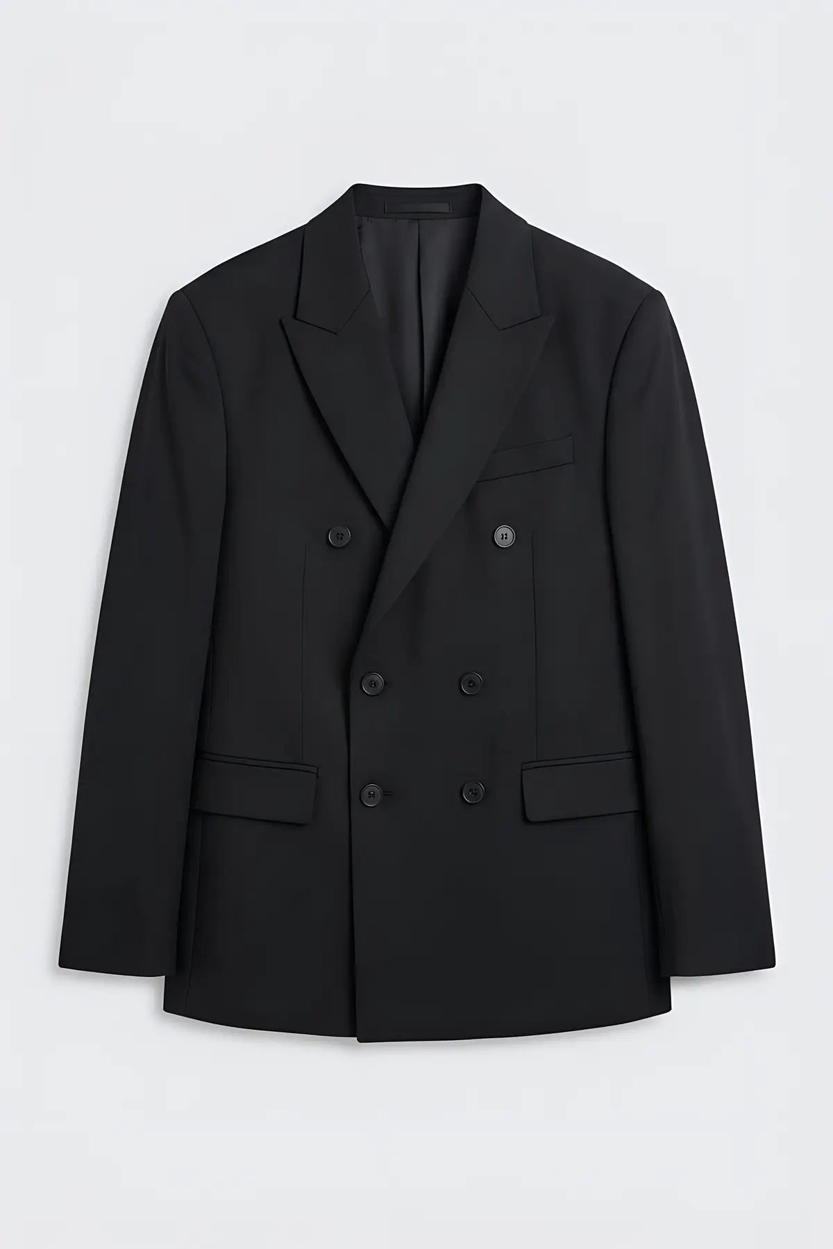 Antioch Kruvaze Relaxed Fit Erkek Blazer Ceket - on gorunum