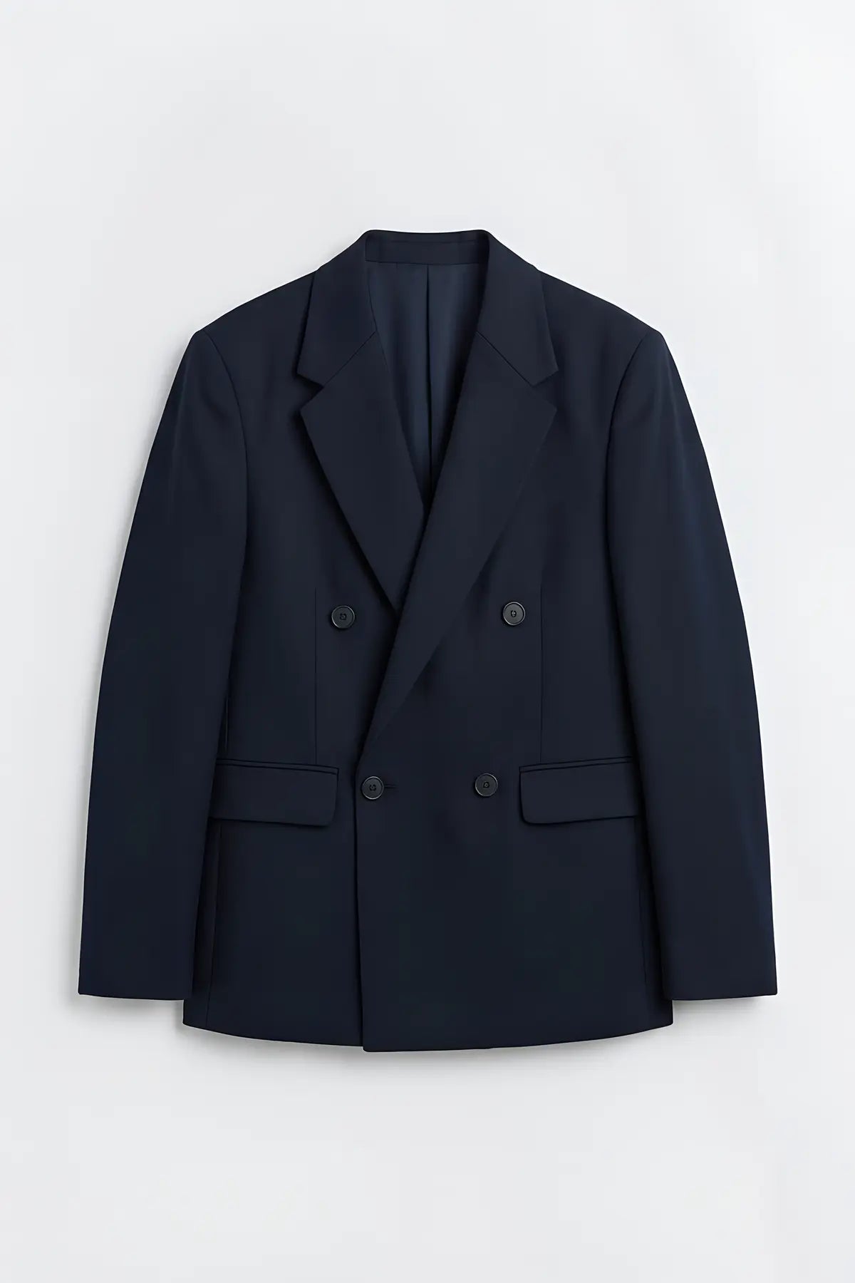 Antioch Relaxed Kruvaze Erkek Blazer Ceket - on gorunum