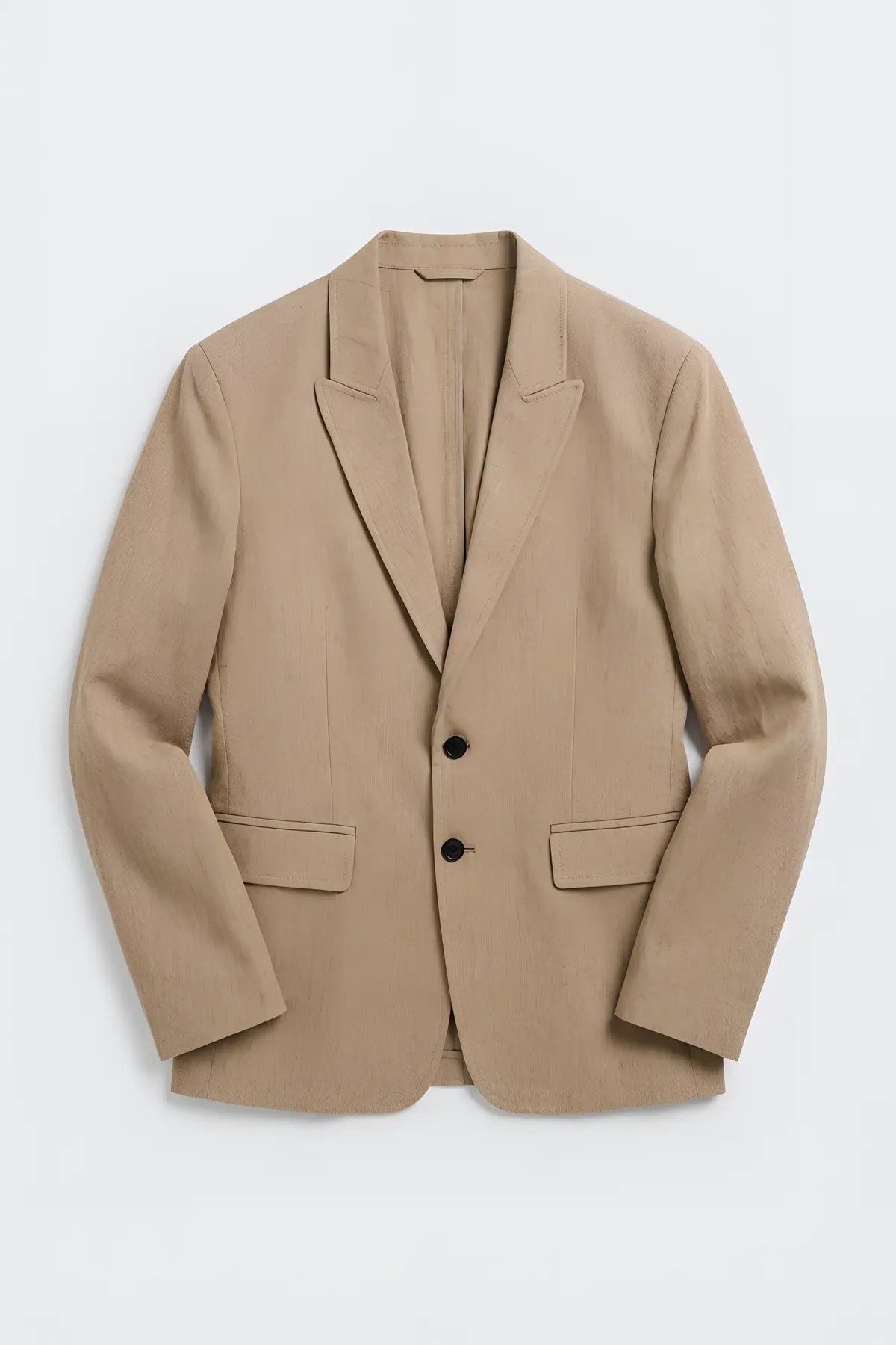 Antioch Keten Karışımlı Erkek Blazer Ceket - on gorunum