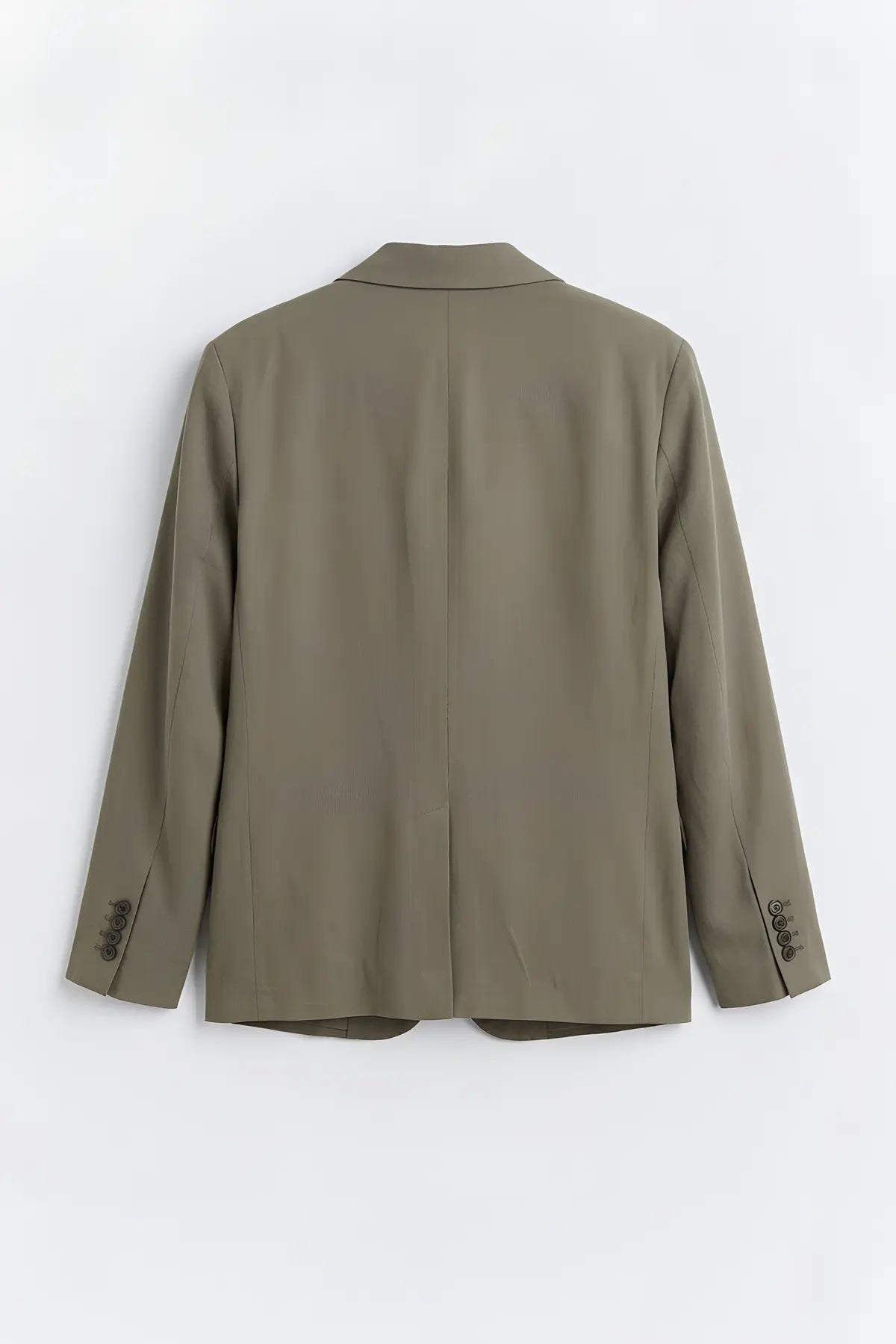 Modal Karışımlı Relaxed Blazer Ceket - arka gorunum
