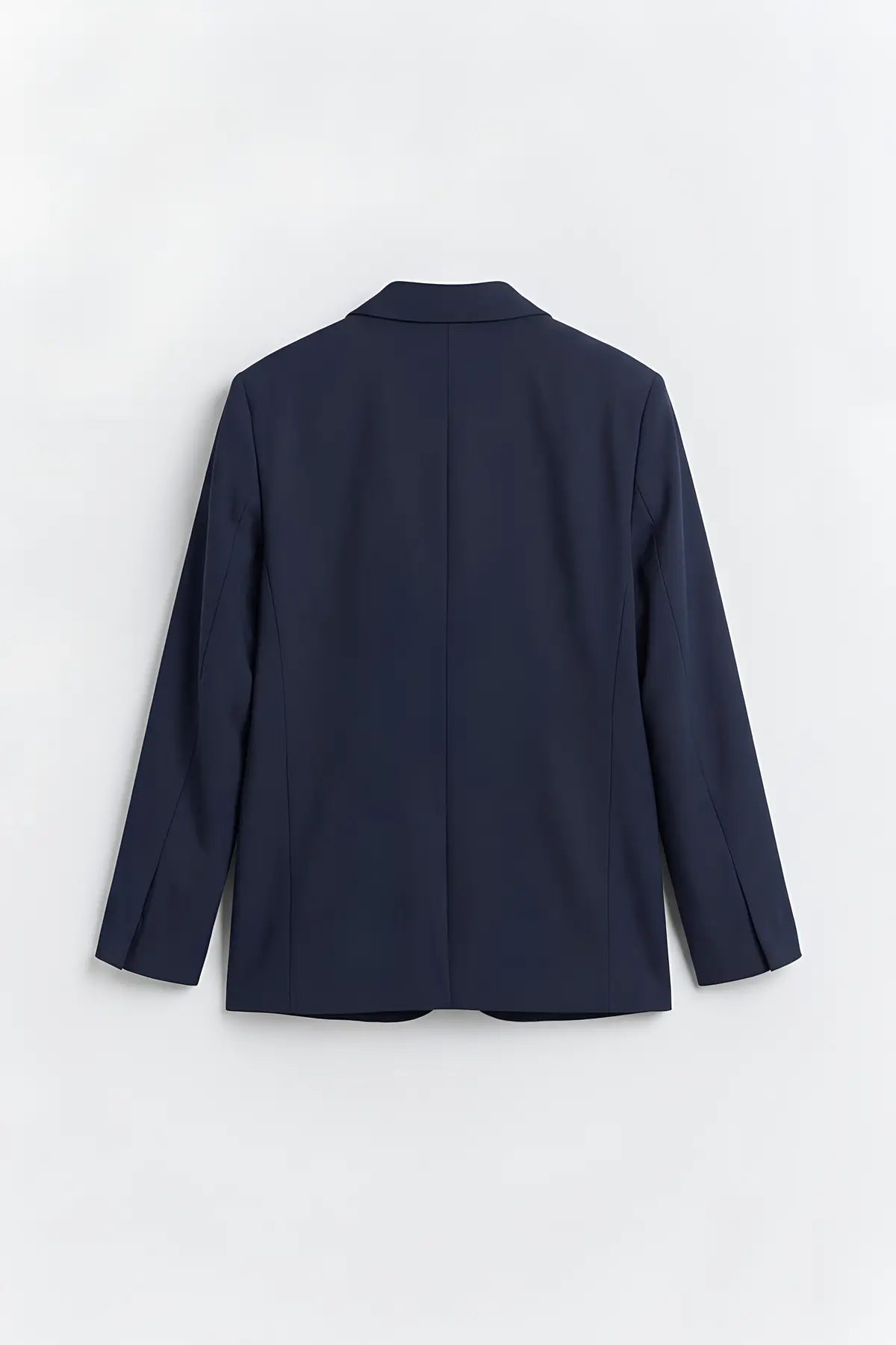 Relax Fit Kuşaklı Blazer Ceket - arka gorunum